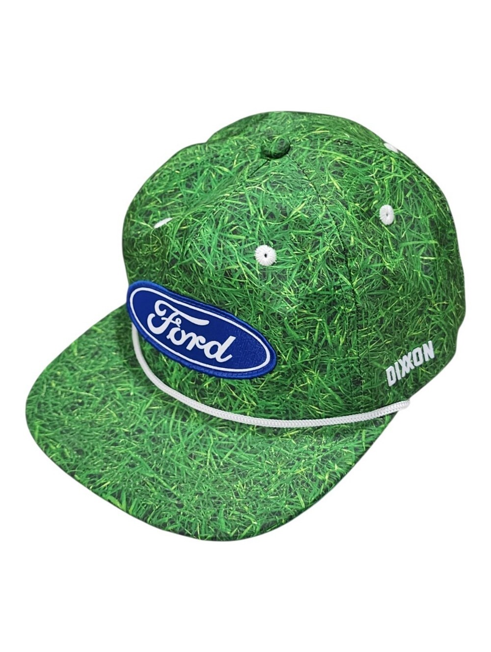 Dixxon Ford Green Grass 5 Panel Flat Brim Adjustable Snapback